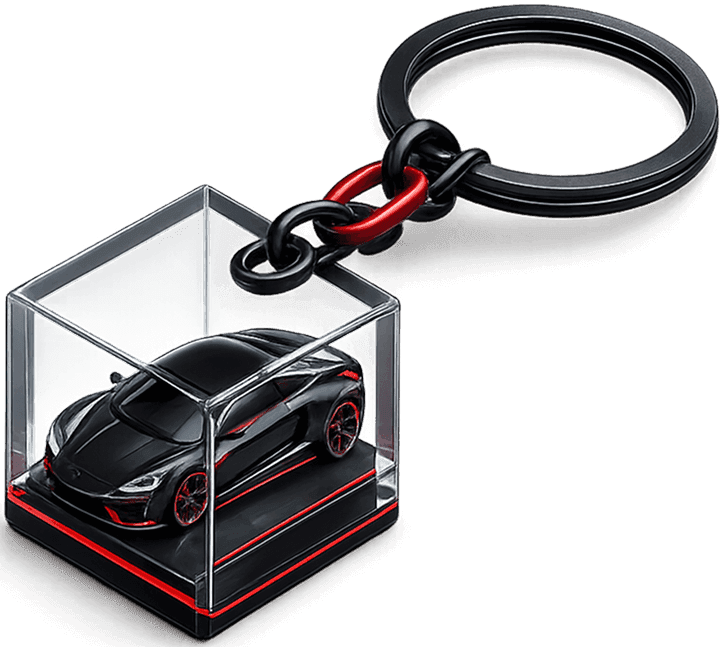 3D glowing assets visualization